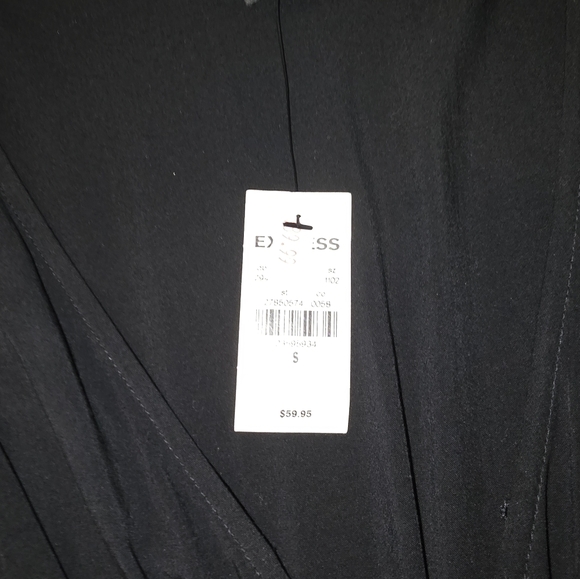 NWT Express brand black romper size small - Picture 6 of 6